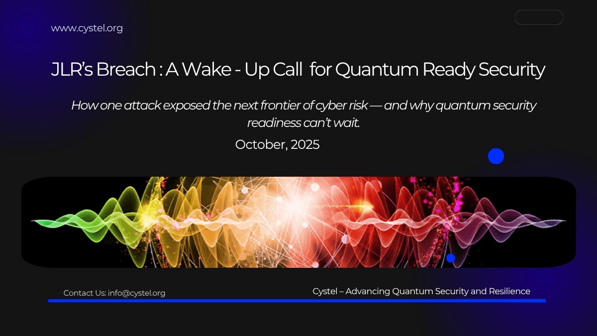 JLR's Breach: A Wake-Up Call for Quantum-Ready Security