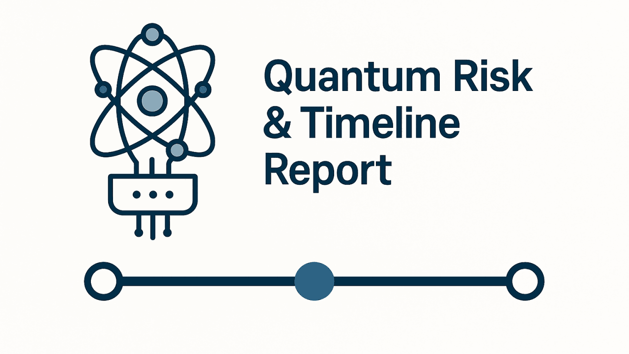 Quantum Risk & Timeline Report: A Strategic Brief for CISOs, SOC Leaders, and Risk Teams