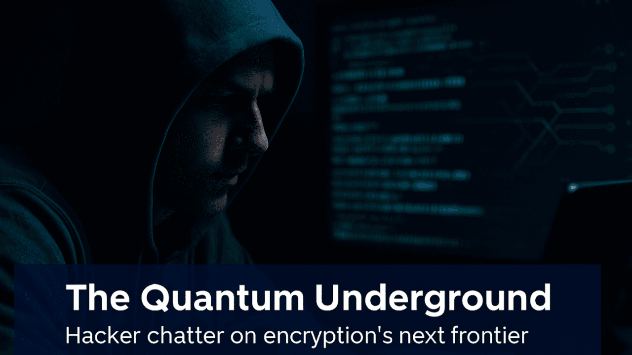 The Quantum Underground: Hacker Chatter and What It Means for Cybersecurity
