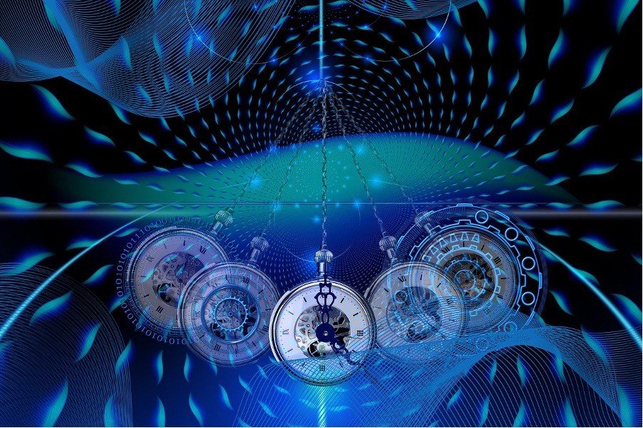 Clocks representing the DORA implementation timeline