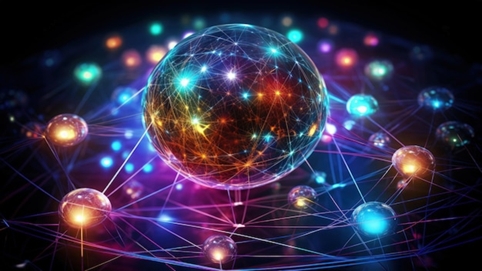 A connected network preparing for the quantum transition